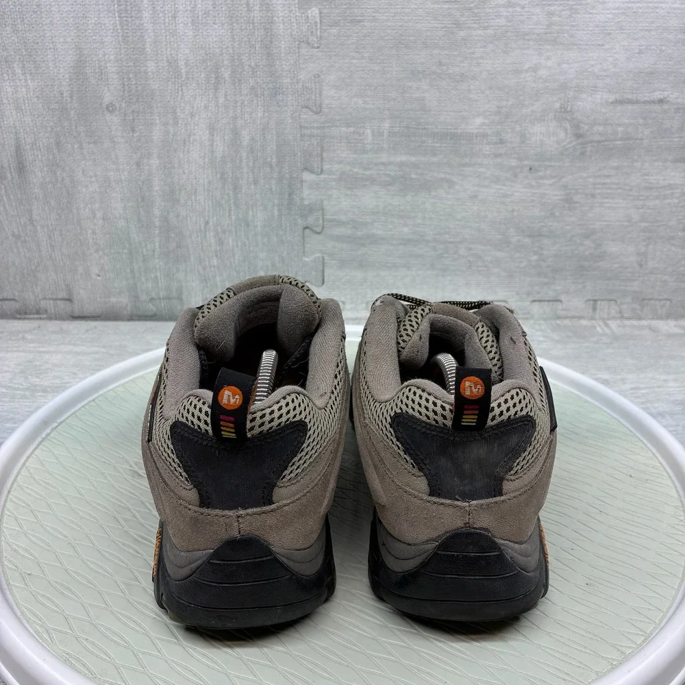 Merrell Moab Ventilator Hiking Shoes Mens 12 Walnut Brown Suede Mesh J86595